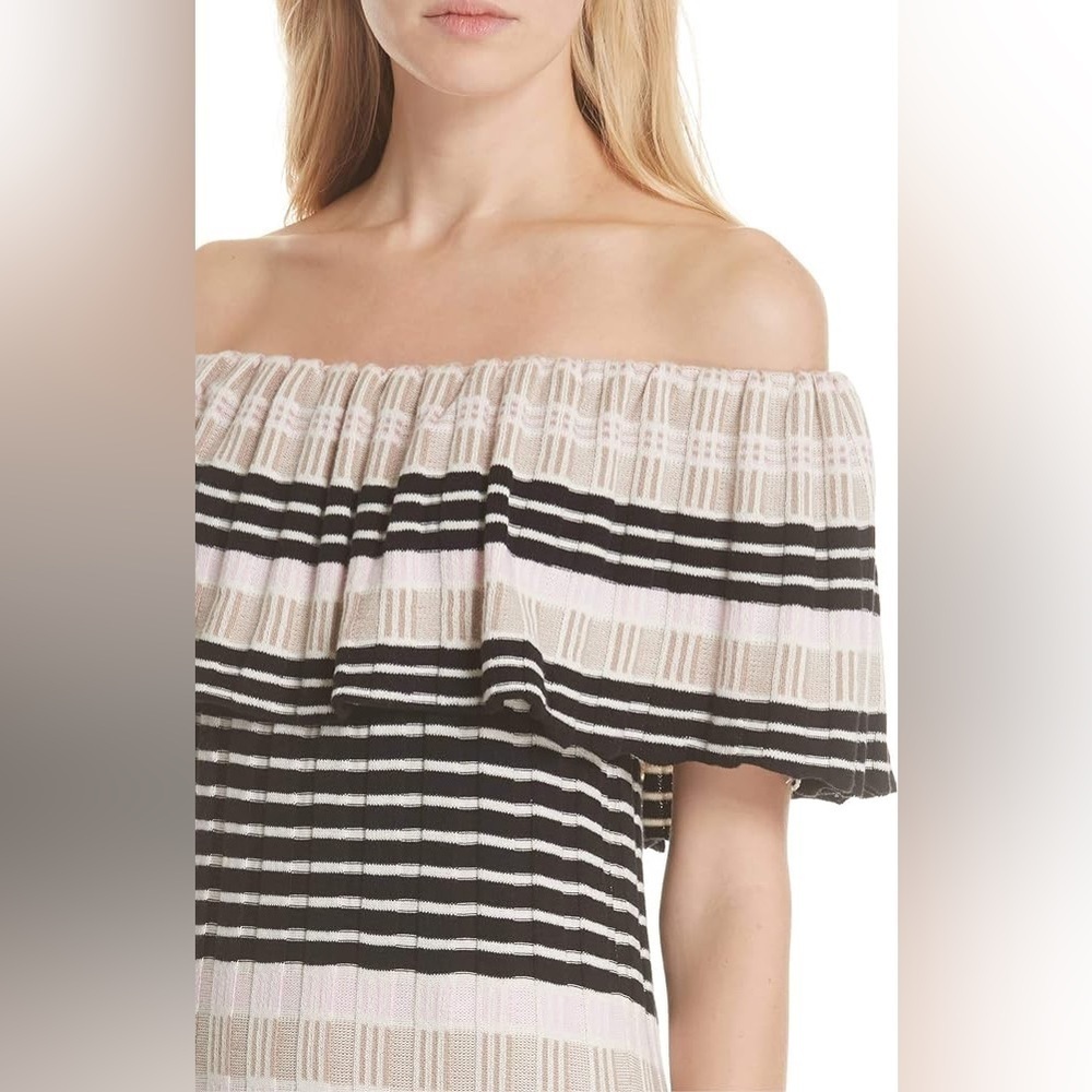 Free People Womens Off Duty Off-Shoulder Dress 100% cotton - Picture 8 of 10